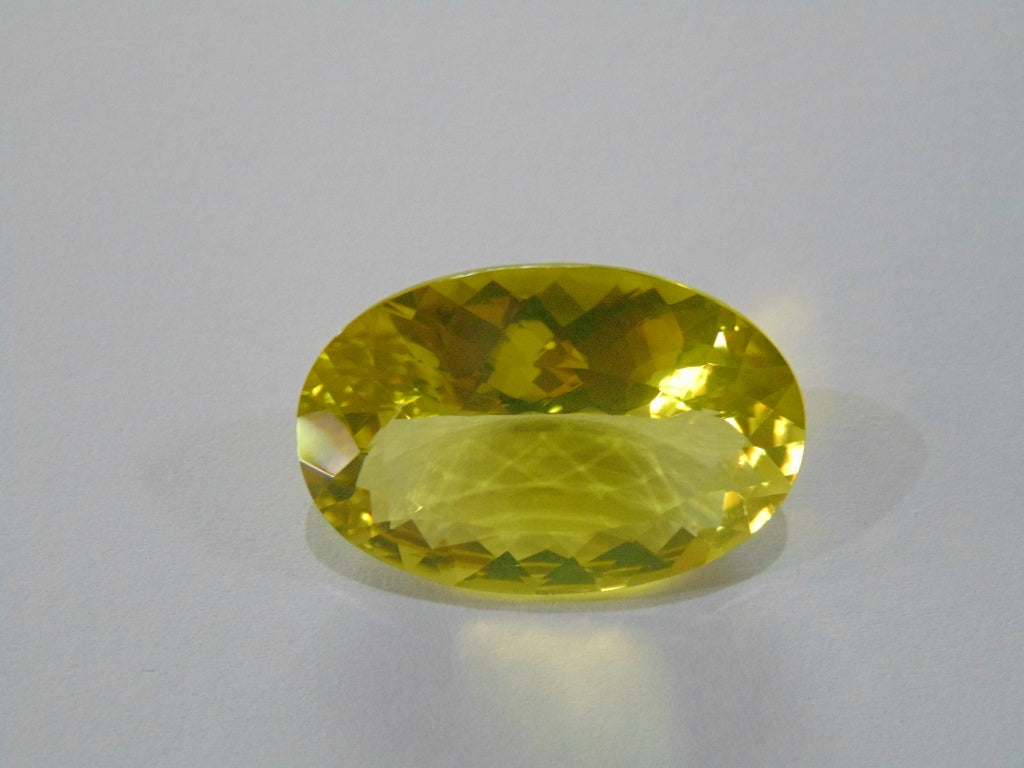 31.50ct Green Gold 28x19mm