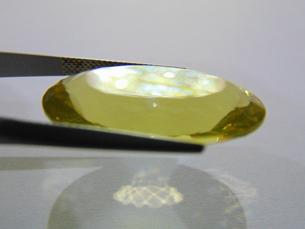 31.50ct Green Gold 28x19mm