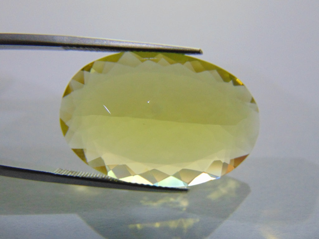 31.50ct Green Gold 28x19mm