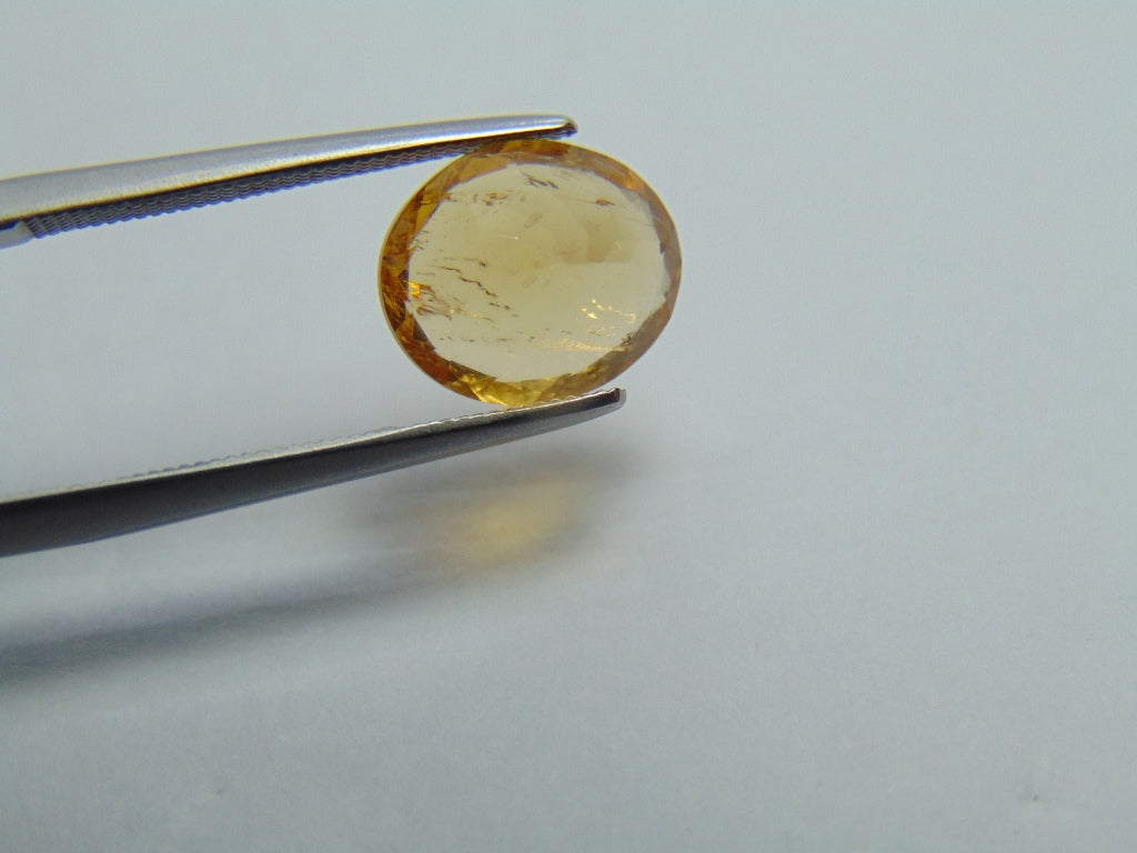 3.70ct Imperial Topaz 10x9mm