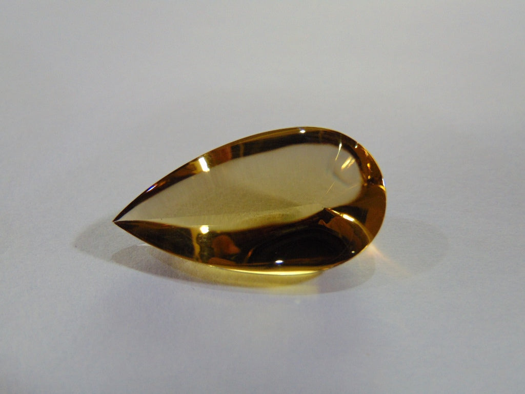 22.50ct Citrine 29x16mm