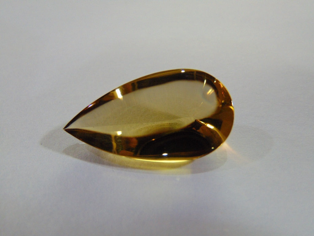 22.50ct Citrine 29x16mm