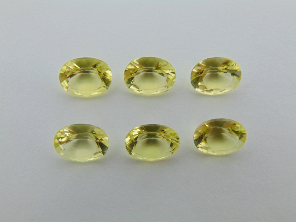 9.90cts Quartz (Green Gold) Calibrated