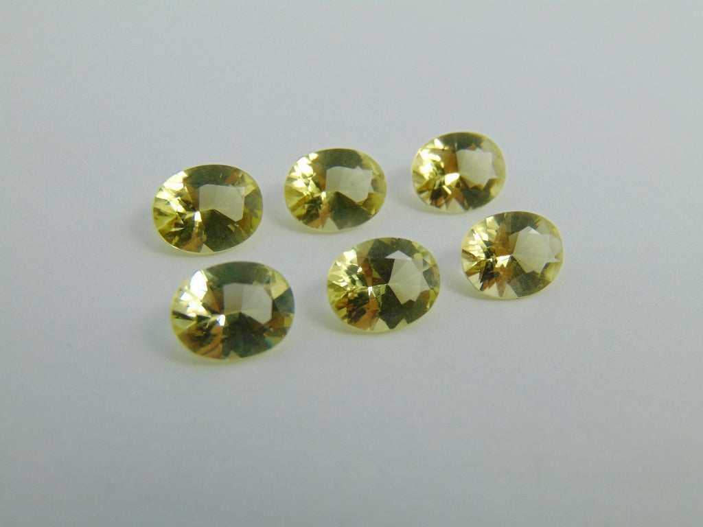 9.90cts Quartz (Green Gold) Calibrated