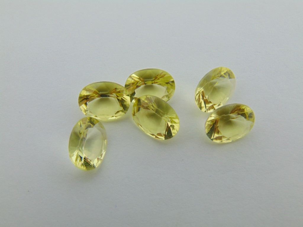 9.90cts Quartz (Green Gold) Calibrated