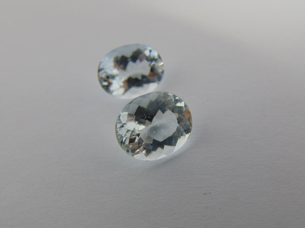 6cts Aquamarine (Pair)