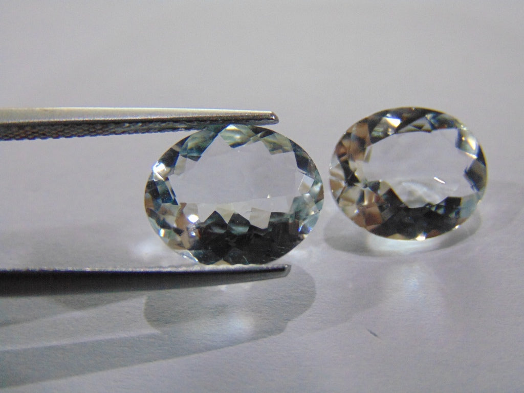 7.20ct Aquamarine (Pair)