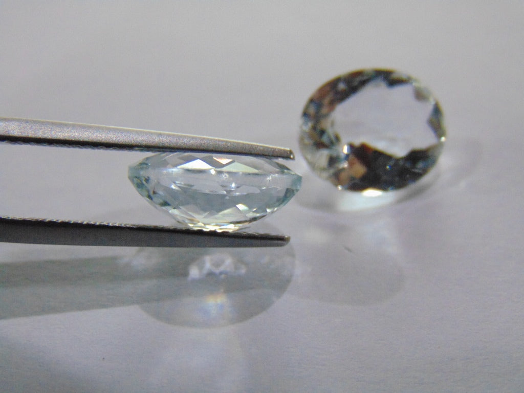 7.20ct Aquamarine (Pair)