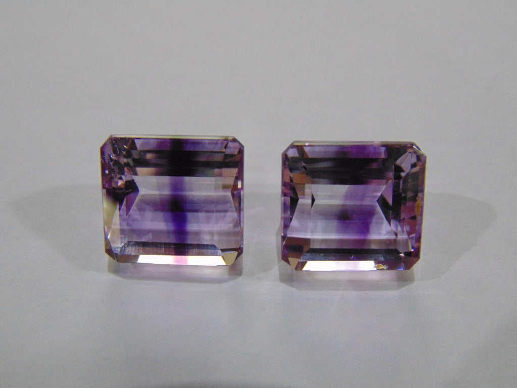 32ct Amethyst Bicolor (Pair)