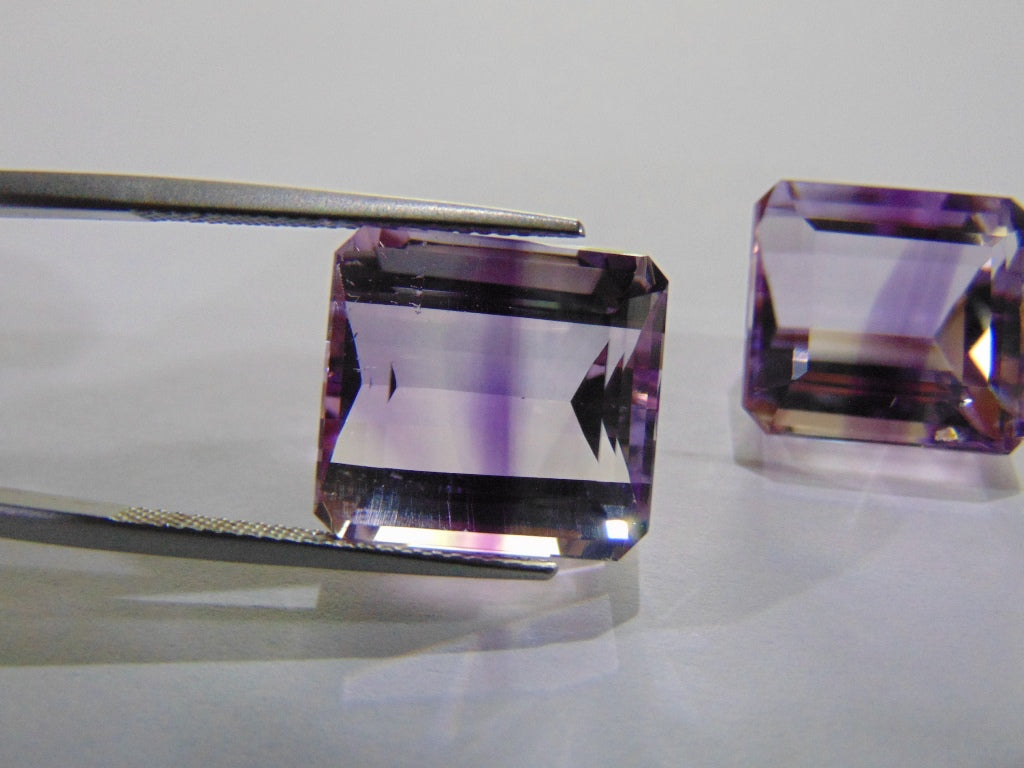 32ct Amethyst Bicolor (Pair)