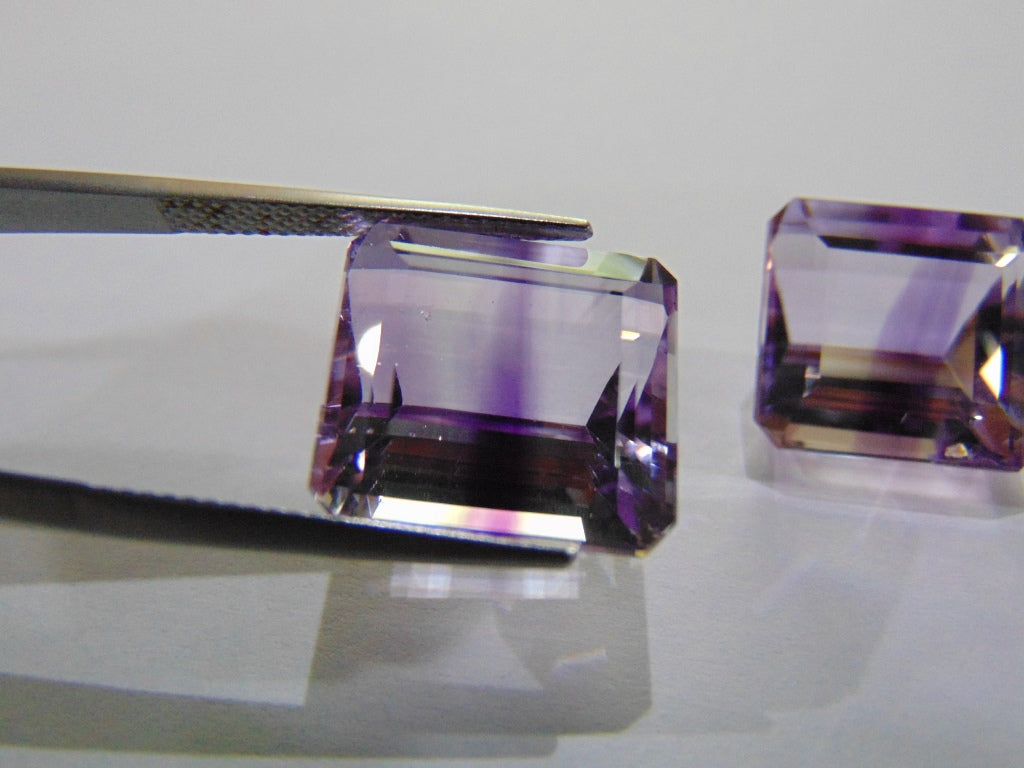 32ct Amethyst Bicolor (Pair)