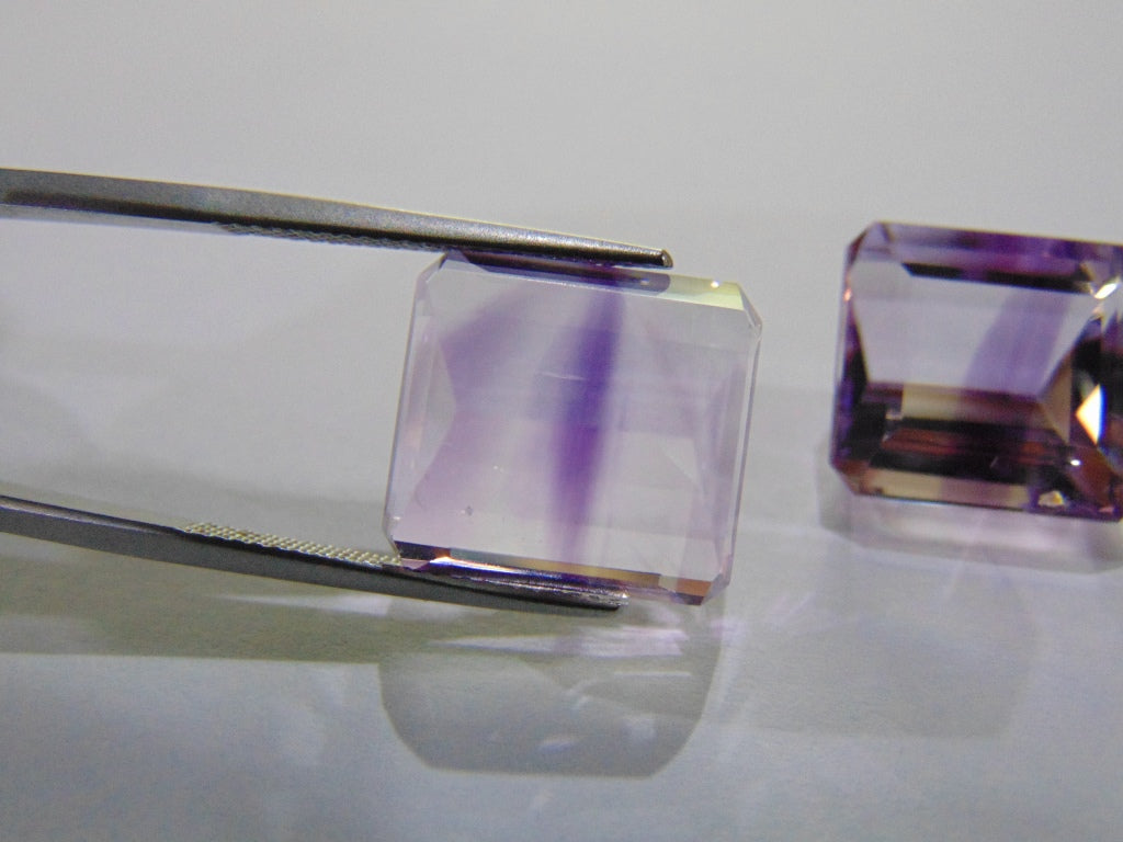 32ct Amethyst Bicolor (Pair)