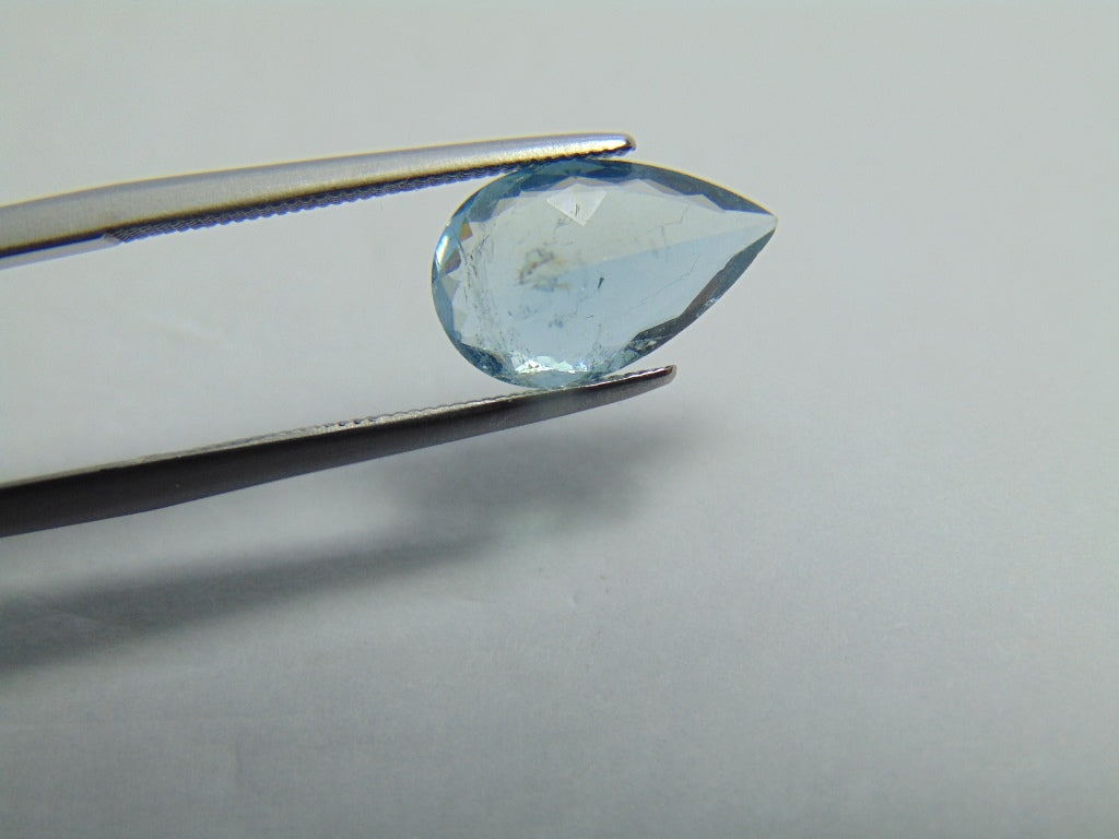 2.30ct Aquamarine 12x8mm