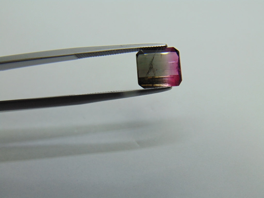 2.45ct Tourmaline Bicolor 8x7mm