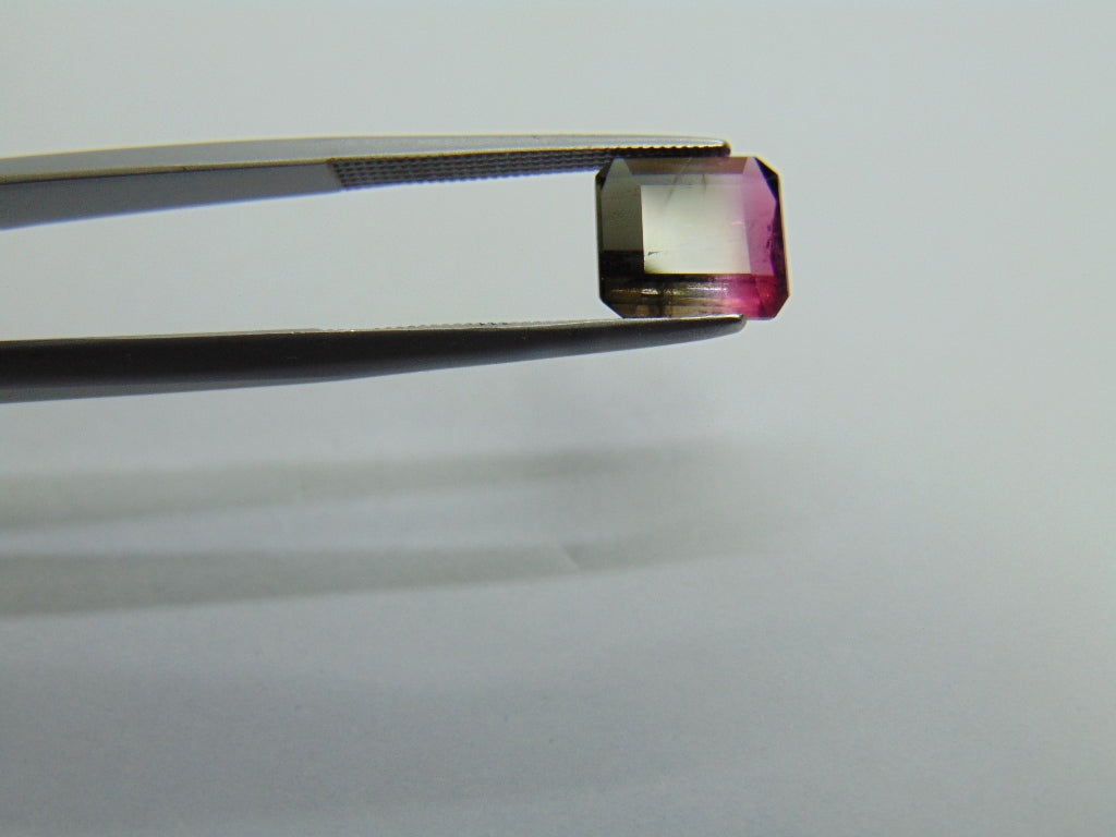 2.45ct Tourmaline Bicolor 8x7mm