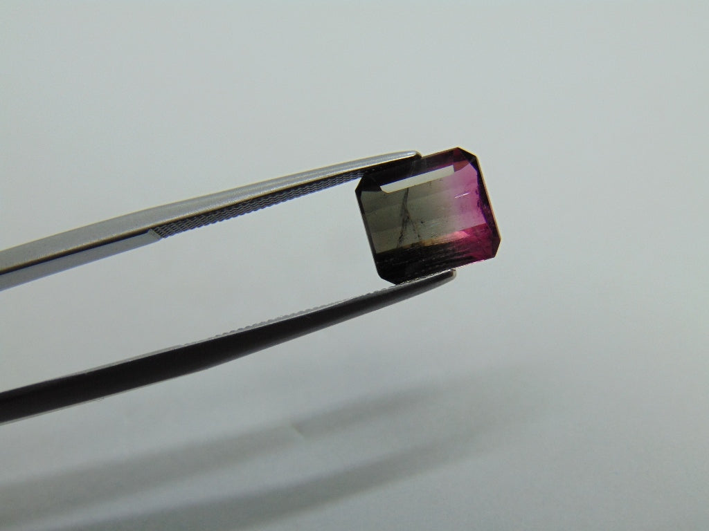 2.45ct Tourmaline Bicolor 8x7mm