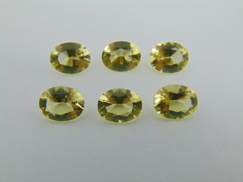 9.40cts Quartz (Green Gold) Calibrated