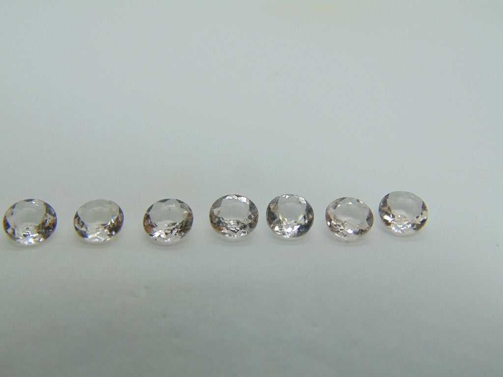 5.15ct Morganite Calibrated 6mm