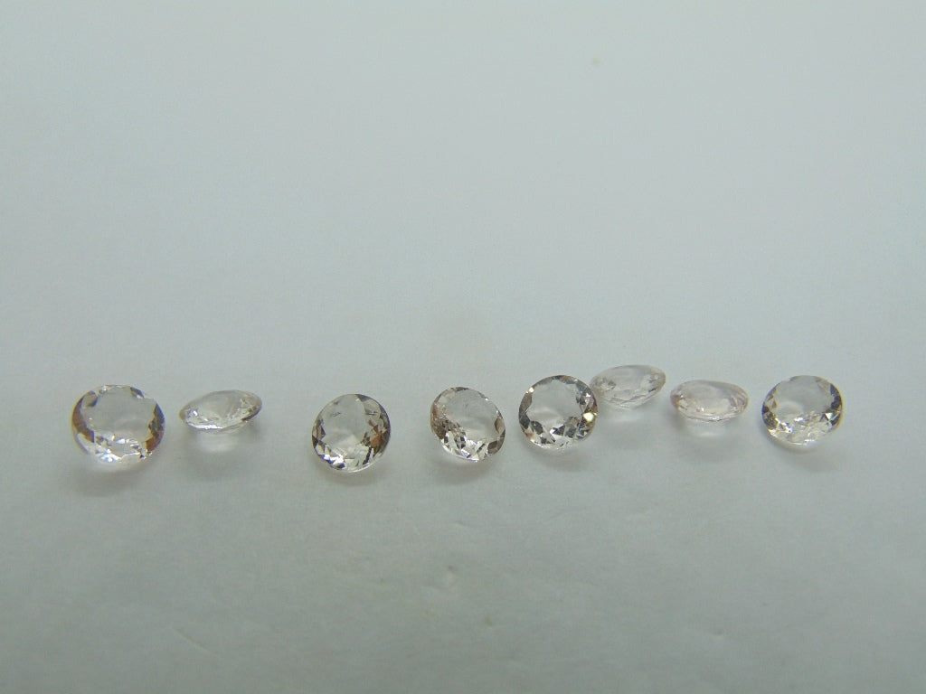 5.15ct Morganite Calibrated 6mm