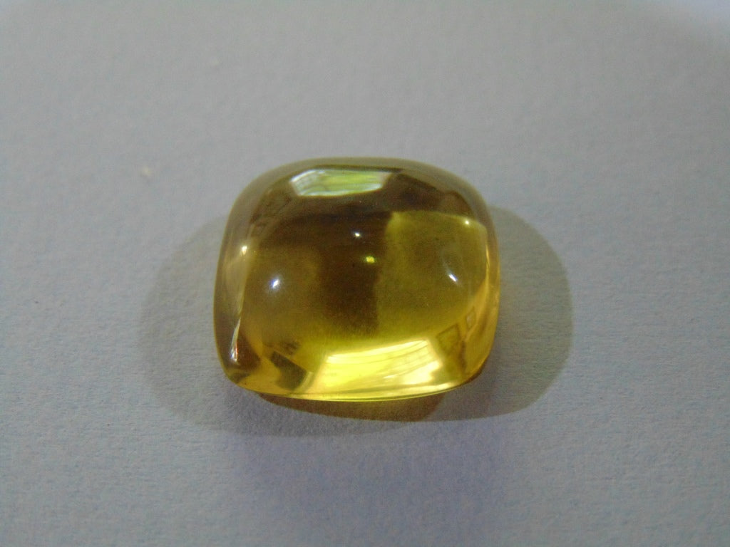 19.50ct Quartz Green Gold Cabochon 17mm