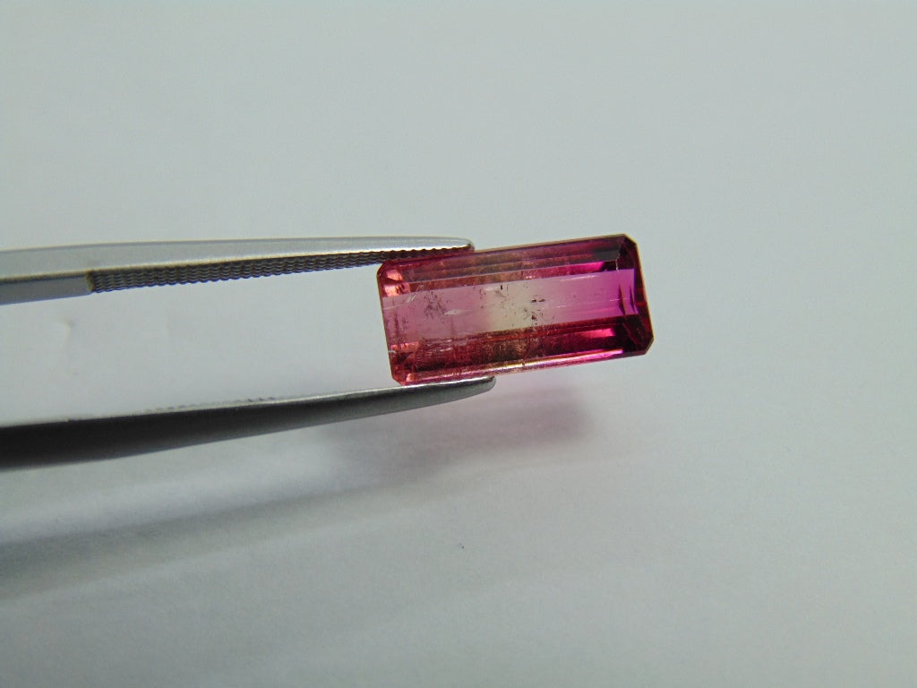 3.20ct Tourmaline Bicolor 13x6mm