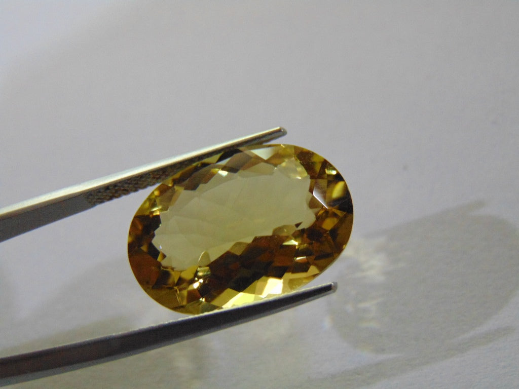 14.90ct Green Gold 21x14mm