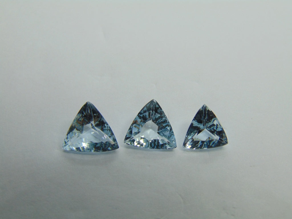 5.15ct Aquamarine 9mm 8mm