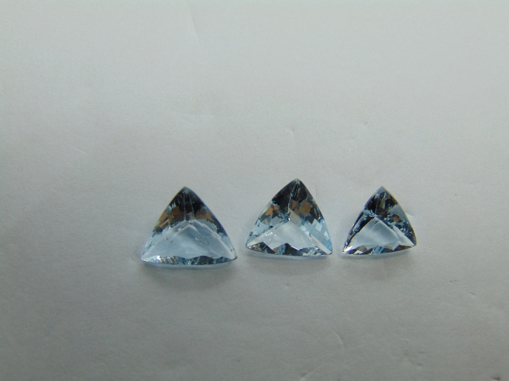 5.15ct Aquamarine 9mm 8mm