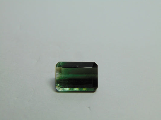 6.90ct Tourmaline Bicolor 13x9mm