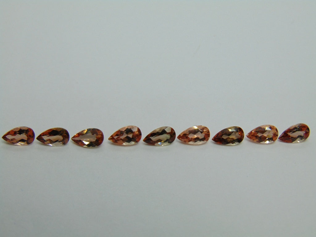 4.44ct Andalusites 7x4mm