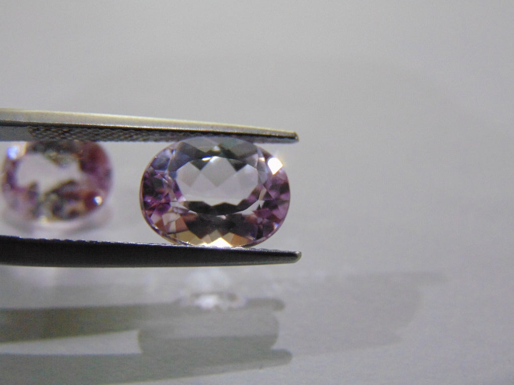 7.60cts Kunzite (Pair)