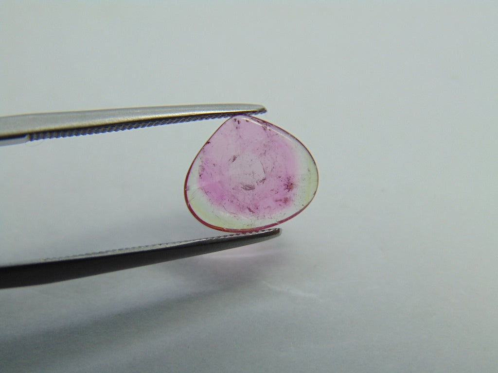 1.45ct Watermelon Tourmaline Cabochon 10x9mm