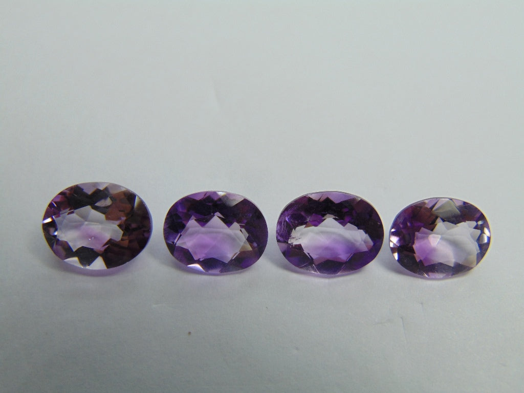 12.55ct Amethyst With Stain