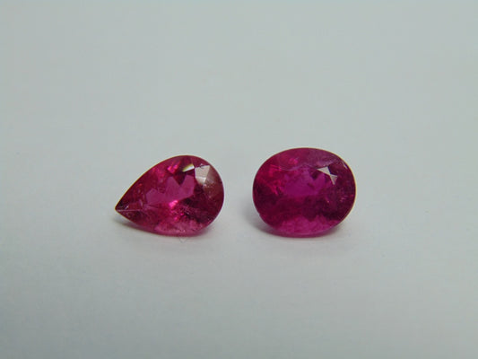 4.40ct Tourmaline 10x7mm 9x7mm