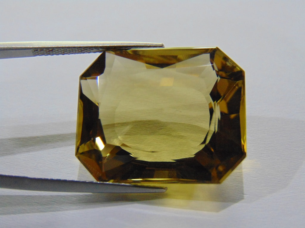 34.20ct Green Gold 24x19mm