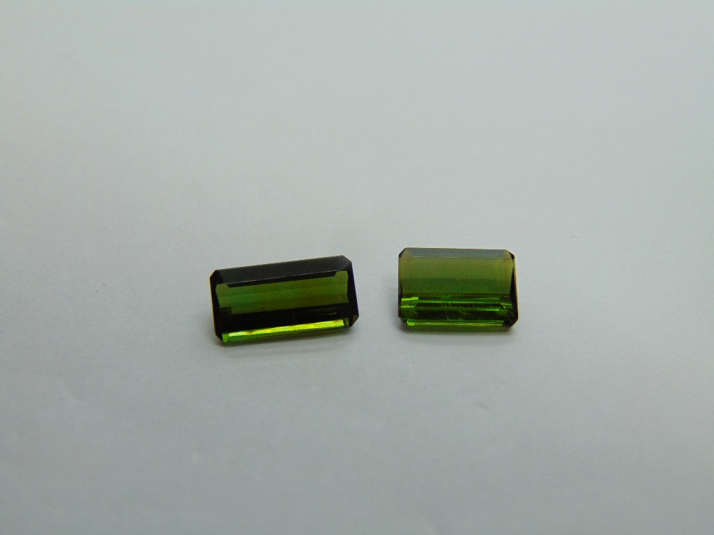 3.05ct Tourmaline 10x5mm 8x5mm