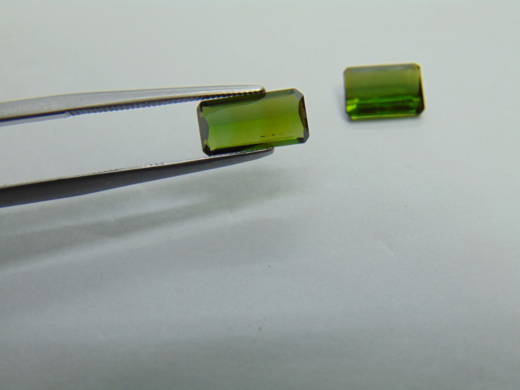 3.05ct Tourmaline 10x5mm 8x5mm