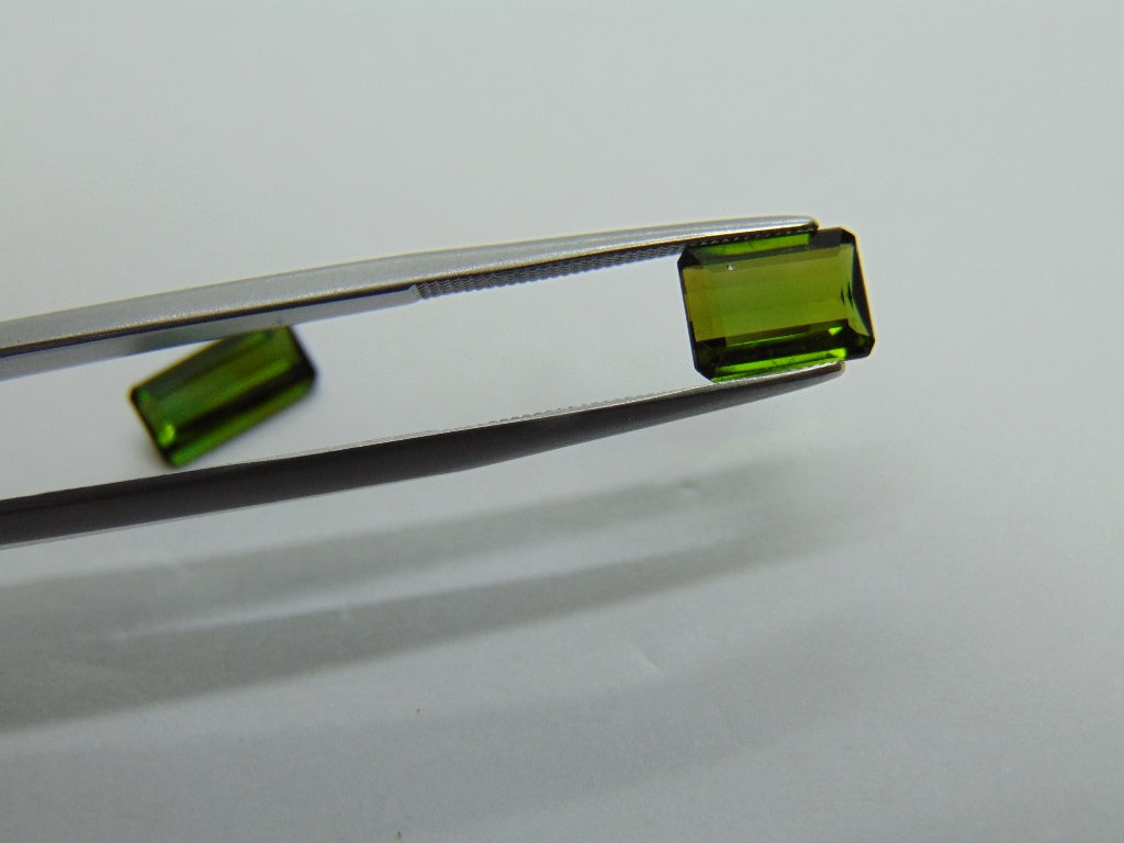 3.05ct Tourmaline 10x5mm 8x5mm