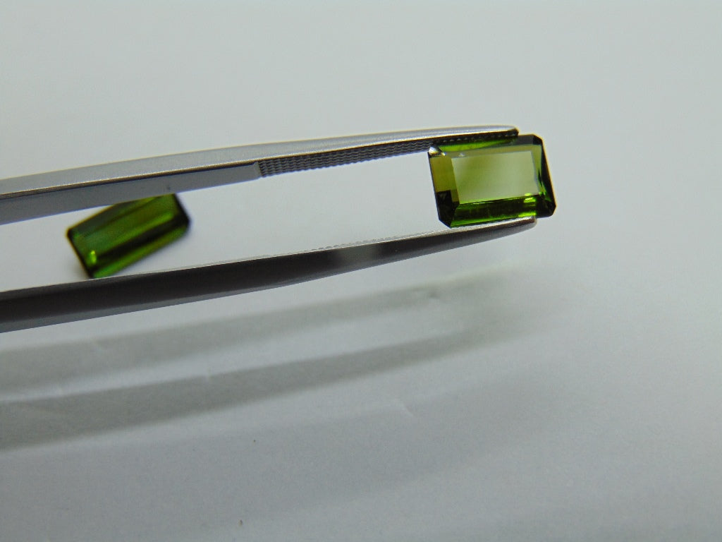 3.05ct Tourmaline 10x5mm 8x5mm