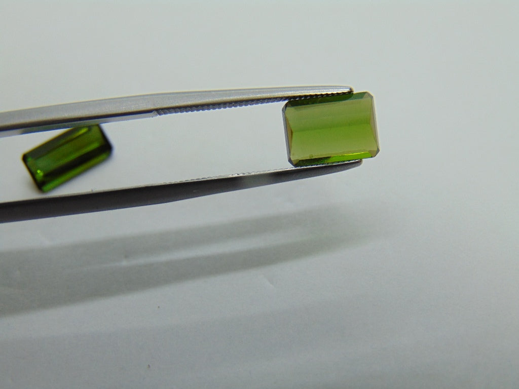 3.05ct Tourmaline 10x5mm 8x5mm