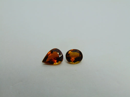 3.25ct Tourmaline 10x8mm 8x7mm