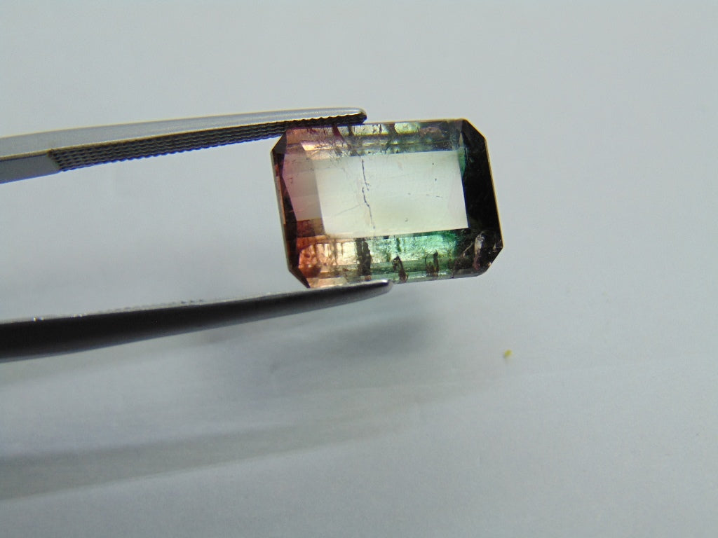 5.99ct Tourmaline Bicolor 13x9mm