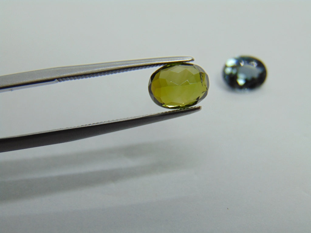 2.85ct Tourmaline 8x6mm 7.5x6mm