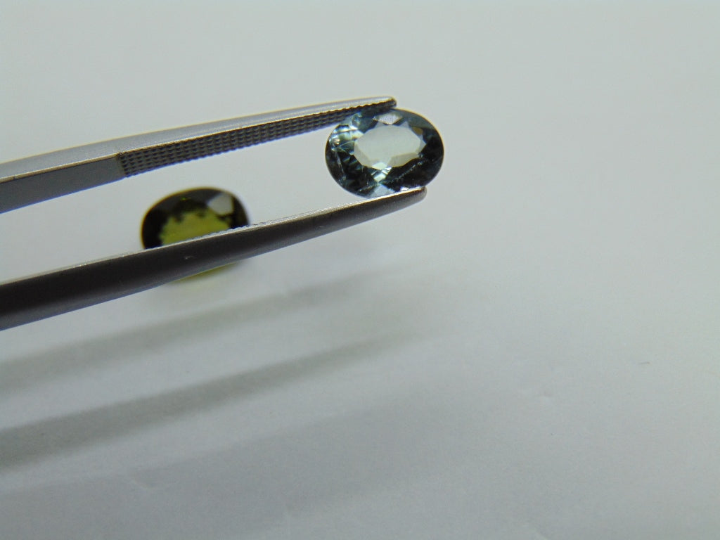 2.85ct Tourmaline 8x6mm 7.5x6mm