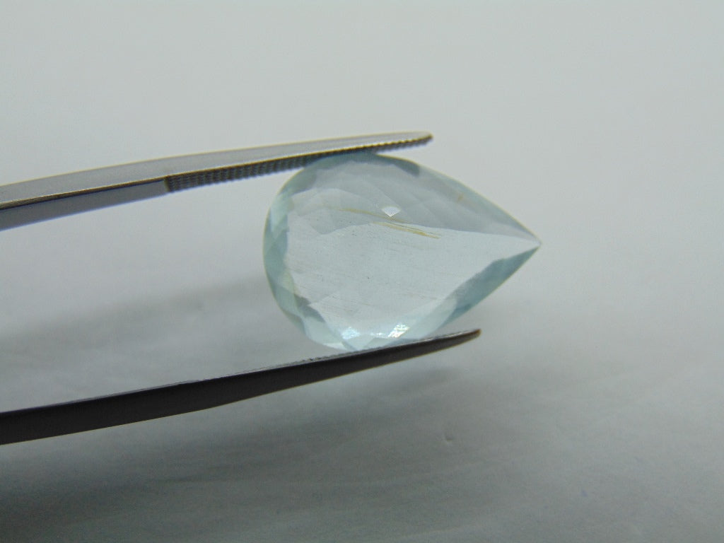 9.05ct Aquamarine With Needle 18x13mm