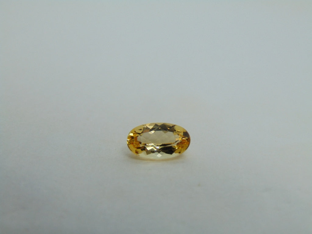 1.52ct  Imperial Topaz 9x5mm