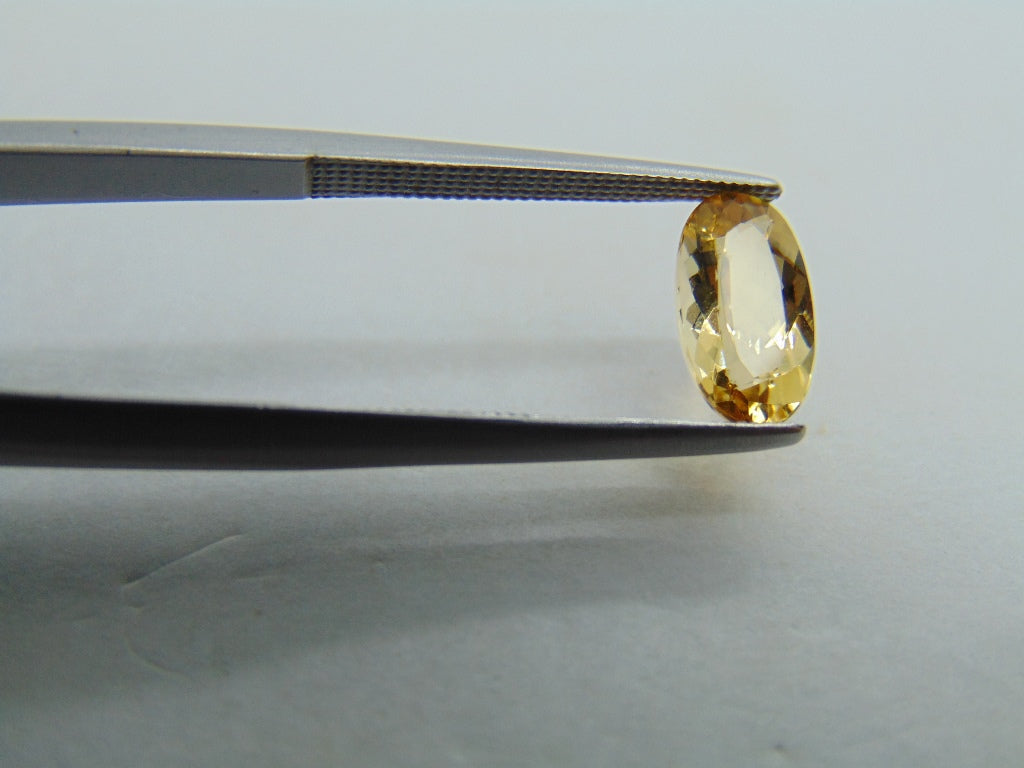 1.52ct  Imperial Topaz 9x5mm