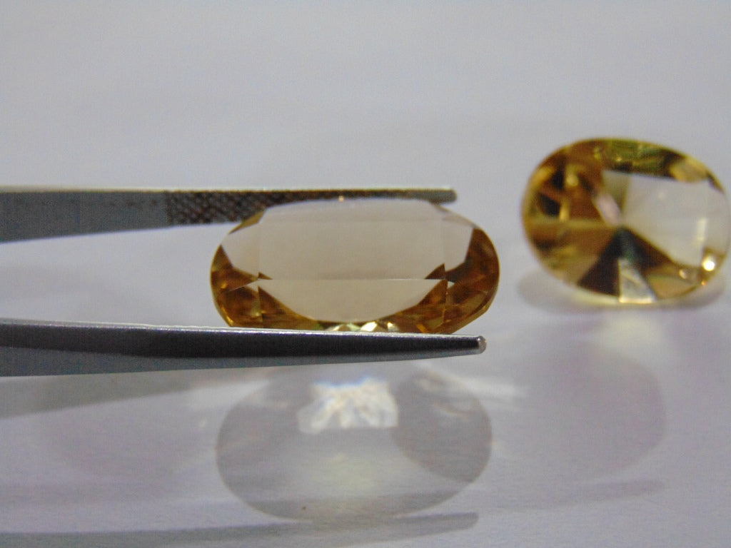 17.80ct Citrine 18x13mm 16x12mm