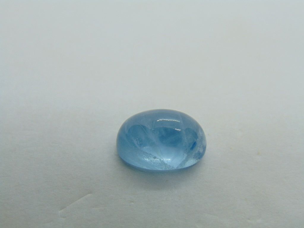 4.90ct Aquamarine Cabochon 12x8mm