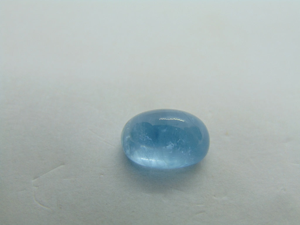 4.90ct Aquamarine Cabochon 12x8mm